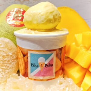 Mango pomelo gelato ice cream