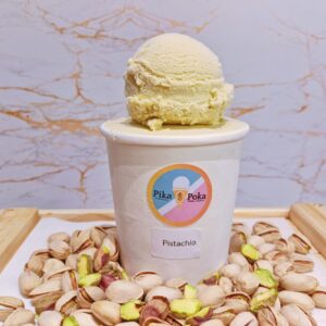 Pistachio gelato ice cream