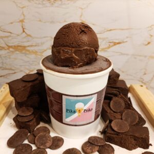 Chocolate gelato ice cream