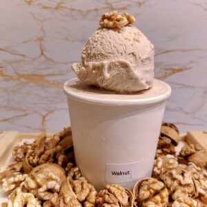 Walnut gelato ice cream