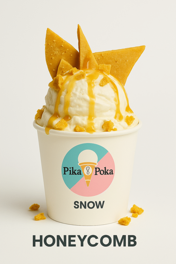 Snow & Honeycomb gelato