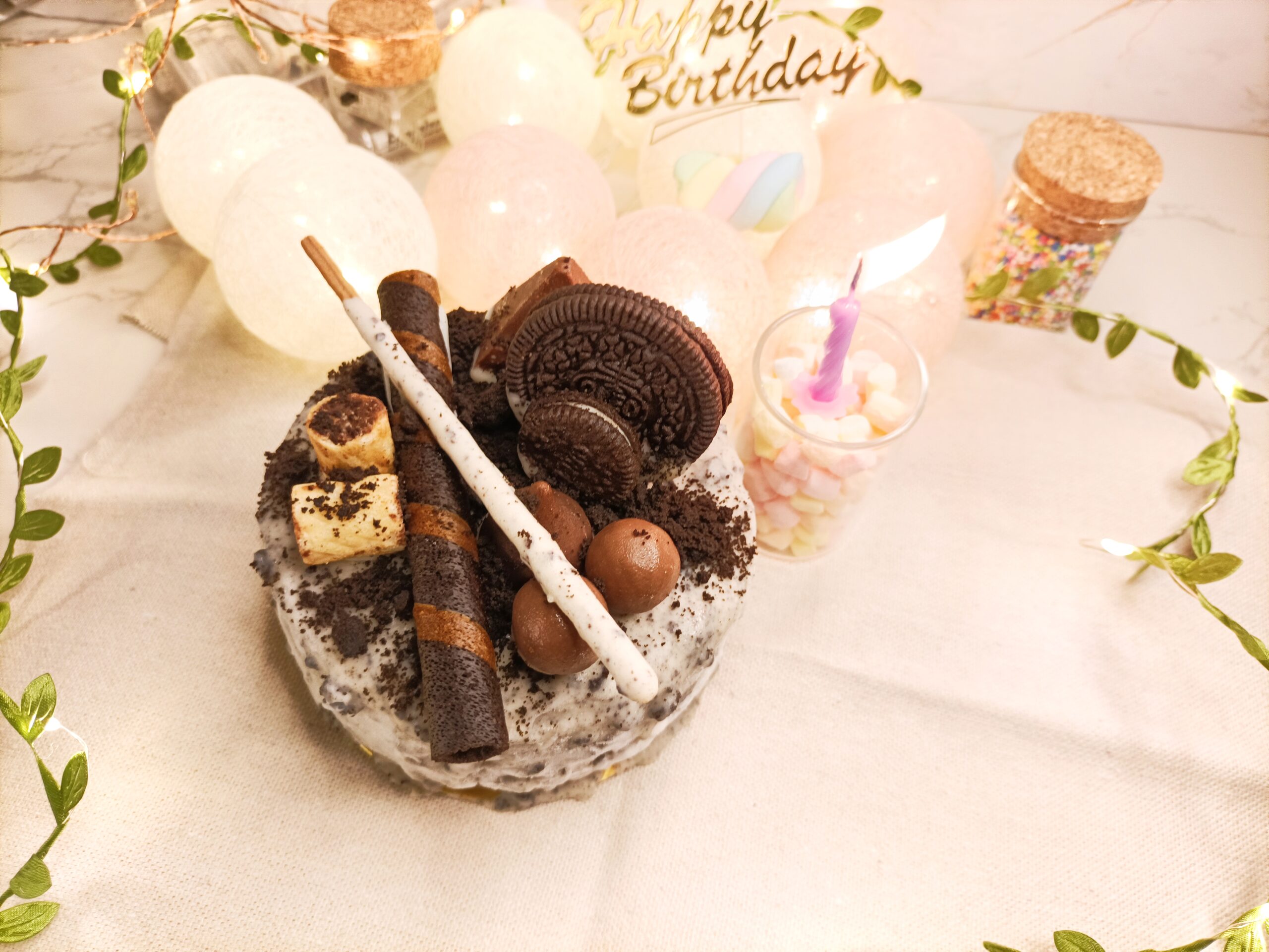 Cookie & Creme Gelato Cake