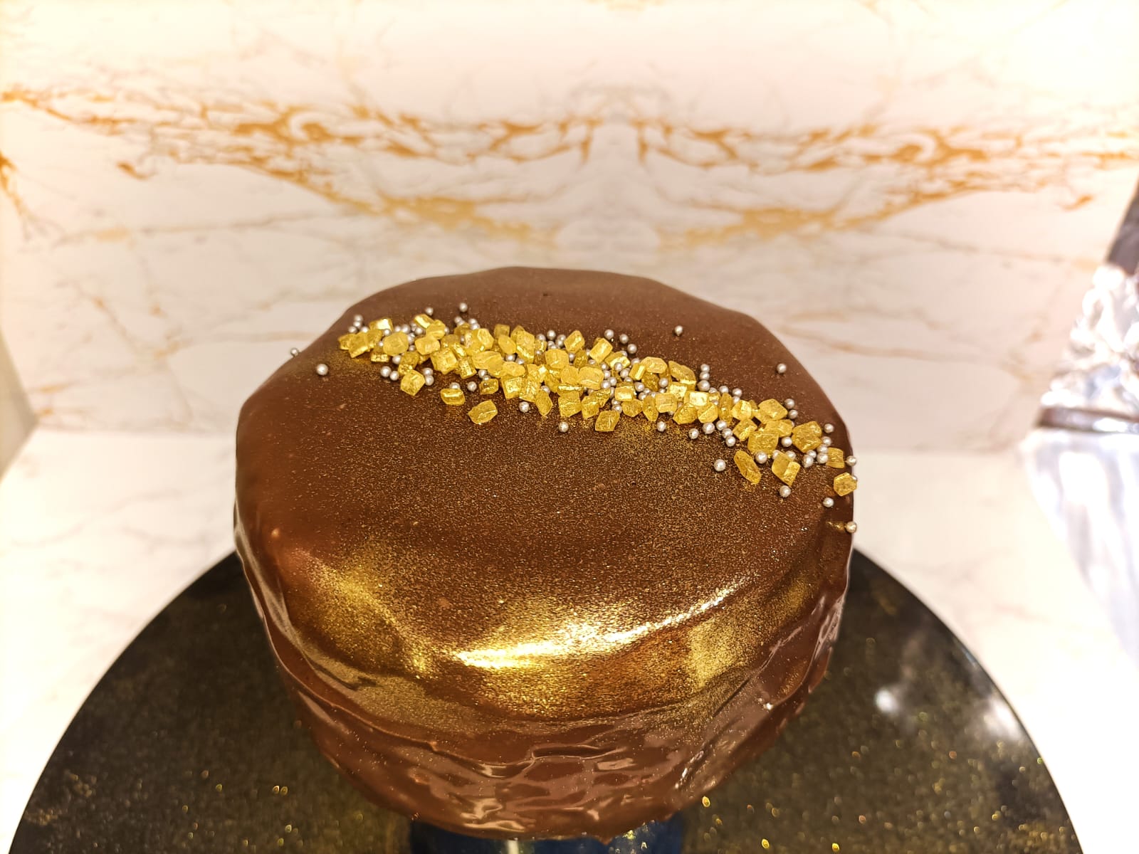 Midnight Lux Gelato Cake