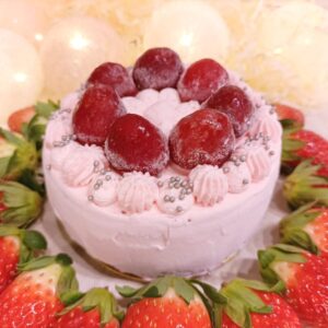 Strawberry Princess Gelato Cake