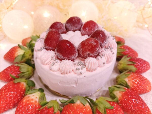 Strawberry Princess Gelato Cake